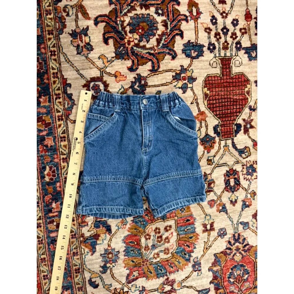Gymboree Denim Shorts Blue Jean Shorts Elastic Waist Size 18–24 Months Toddler B